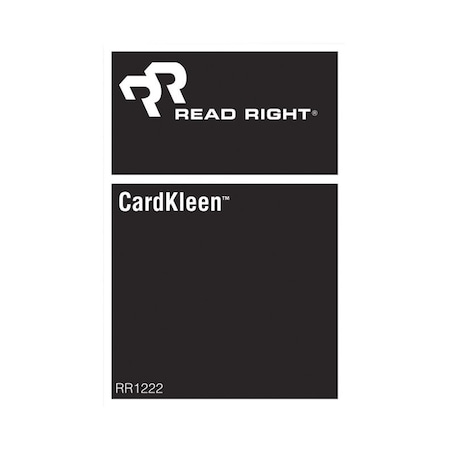 Cardkleen Read Right Credit Card Swipe Cleaning Cards Optimize the performance of your magnetic strip point-of CK 1